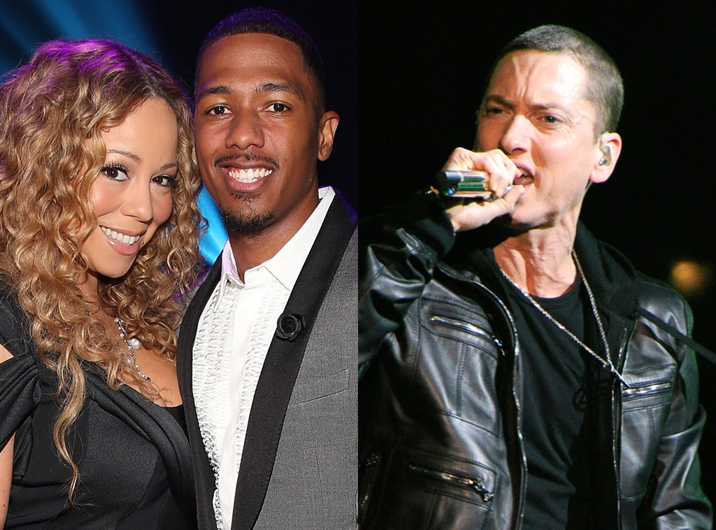 Mariah Carey, Nick Cannon, Eminem Mariah Carey, Nick Cannon, Eminem